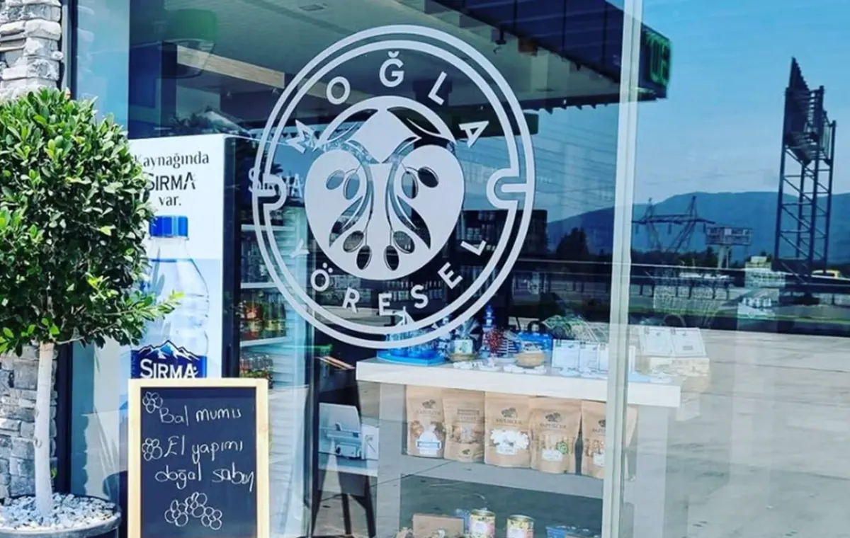 Mogla Yoresel storefront on the Gokova coast